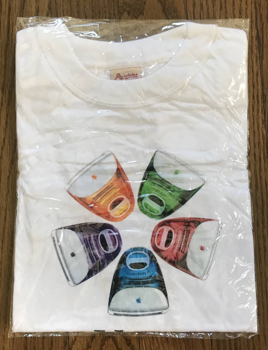 Apple iMac Tシャツ　スケルトン Yum.　未使用