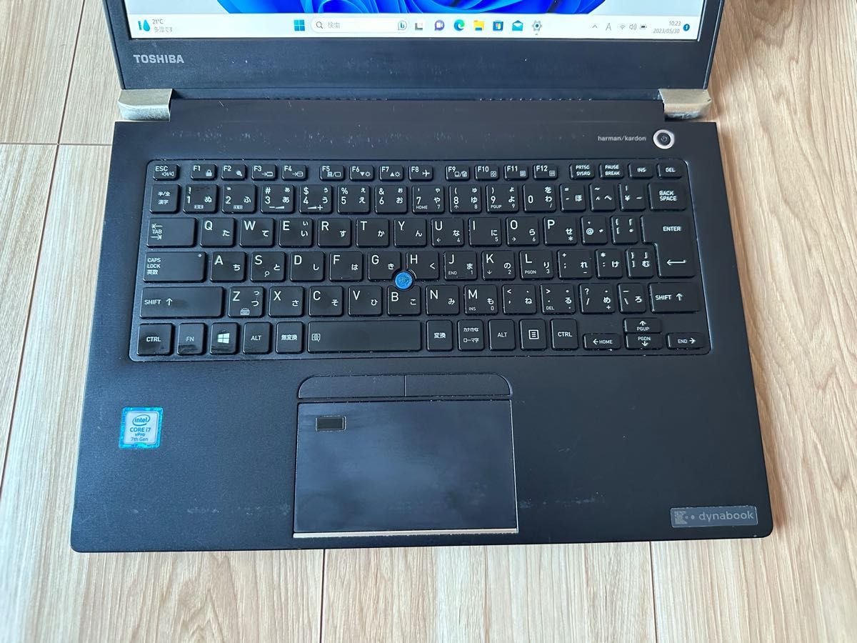 Office2021&Win11 dynabook U63/D i7-7600U 8G SSD256G BT良好