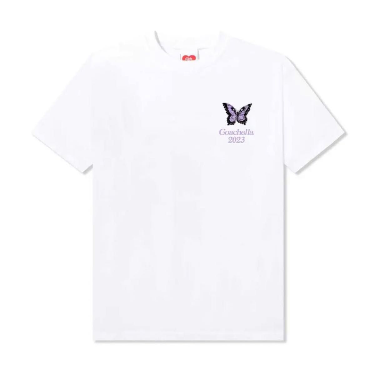 Coachella x VERDY Girl's don't cry butterfly Tシャツ 蝶 Coachella x VERDY Girl's don't cry butterfly Tシャツ 蝶