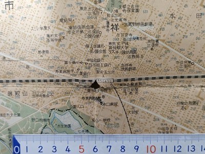 数量限定セール mc13【地図 鳥瞰図】吉祥寺 西武新小金井中島飛行機