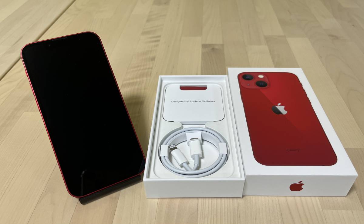 iPhone13 mini 256gb レッド simフリー