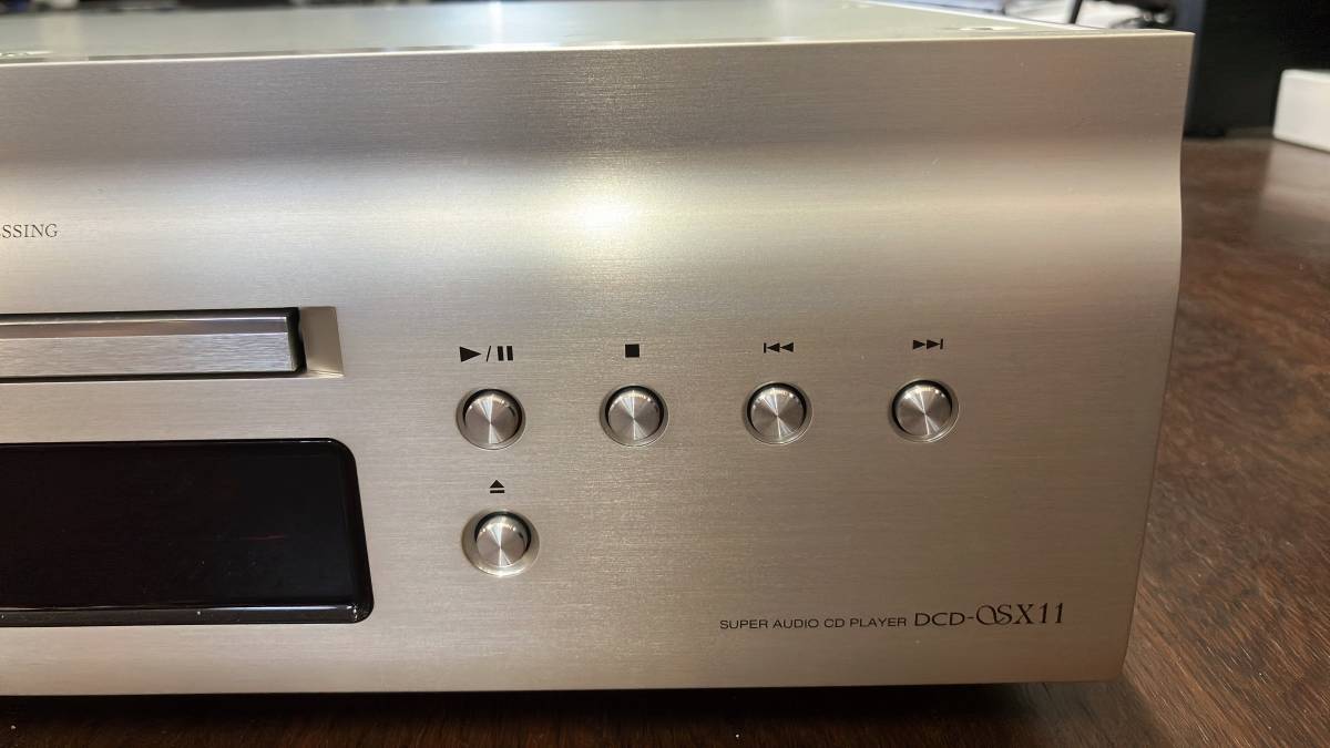 【美品】DENON デノン DCD-SX11 フラッグシップ スーパーオーディオCDプレーヤー_画像2