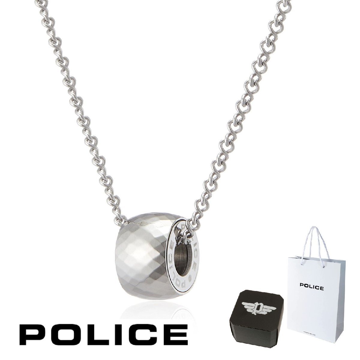 正規品 送料無料 ポリス POLICE ペンダント ネックレス ESSENCE エッセンス 26152PSS 26152PSS01 サージカル ステンレス