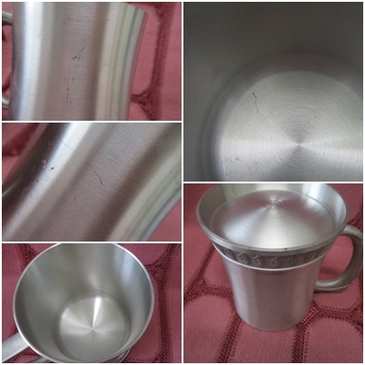 ★ROYAL SELANGOR PEWTER ビアジョッキだと思います 径8㎝ 高さ11㎝ ※汚れ・キズ多く状態悪い tm2305-23-1★_画像6