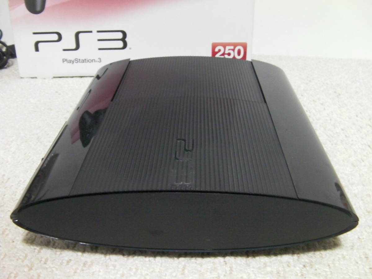 ■■ 即決!! PS3 PlayStation3 本体 チャコール・ブラック 250GB（箱説付き）CECH-4200B／プレイステーション3 ■■_画像4