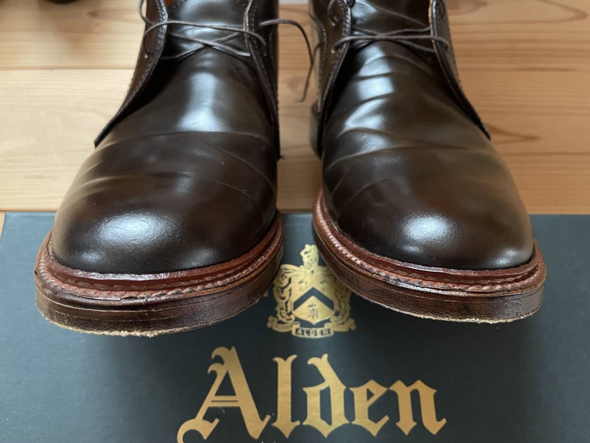 alden シガーコードバン チャッカブーツ 8E | normanhubbard.com