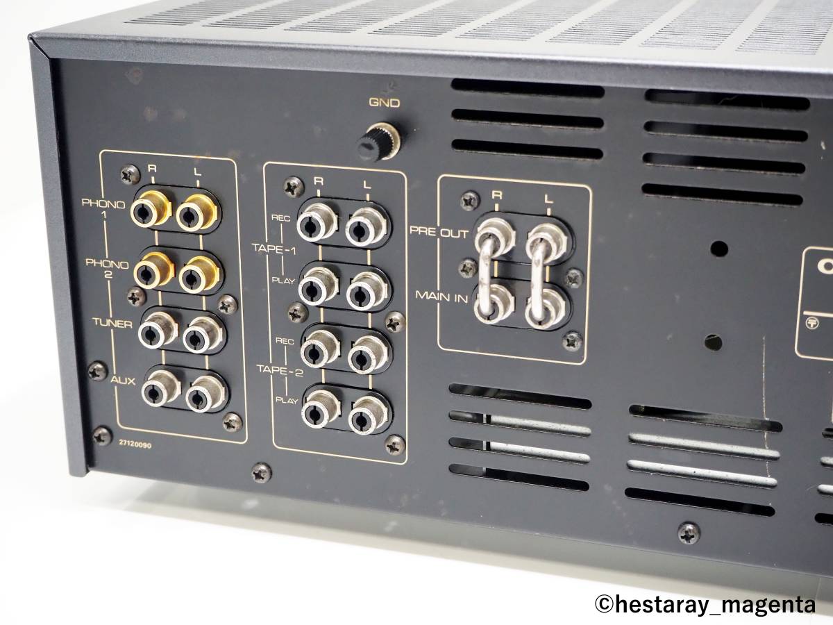 ☆ 【整備・レストア済、準美品】 ONKYO Integra A-705 DC 当時 ☆ 【整備・レストア済、準美品】 ONKYO Integra A-705 DC 当時