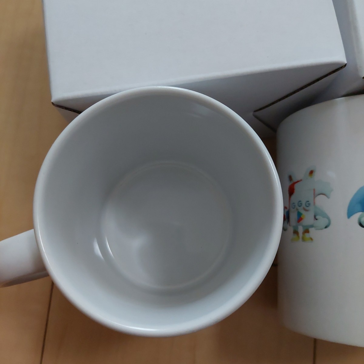 Googleplay　グーグルプレイ プレゼントマシン キャンペーン マグカップ 非売品 当選 ペア 陶器マグ_画像4