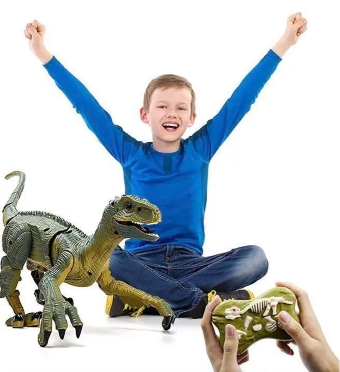 恐竜おもちゃ 玩具 電動リモコン  ラジコン ティラノサウルス  動く恐竜 怪獣 本物みたい大人も子供も夢中に