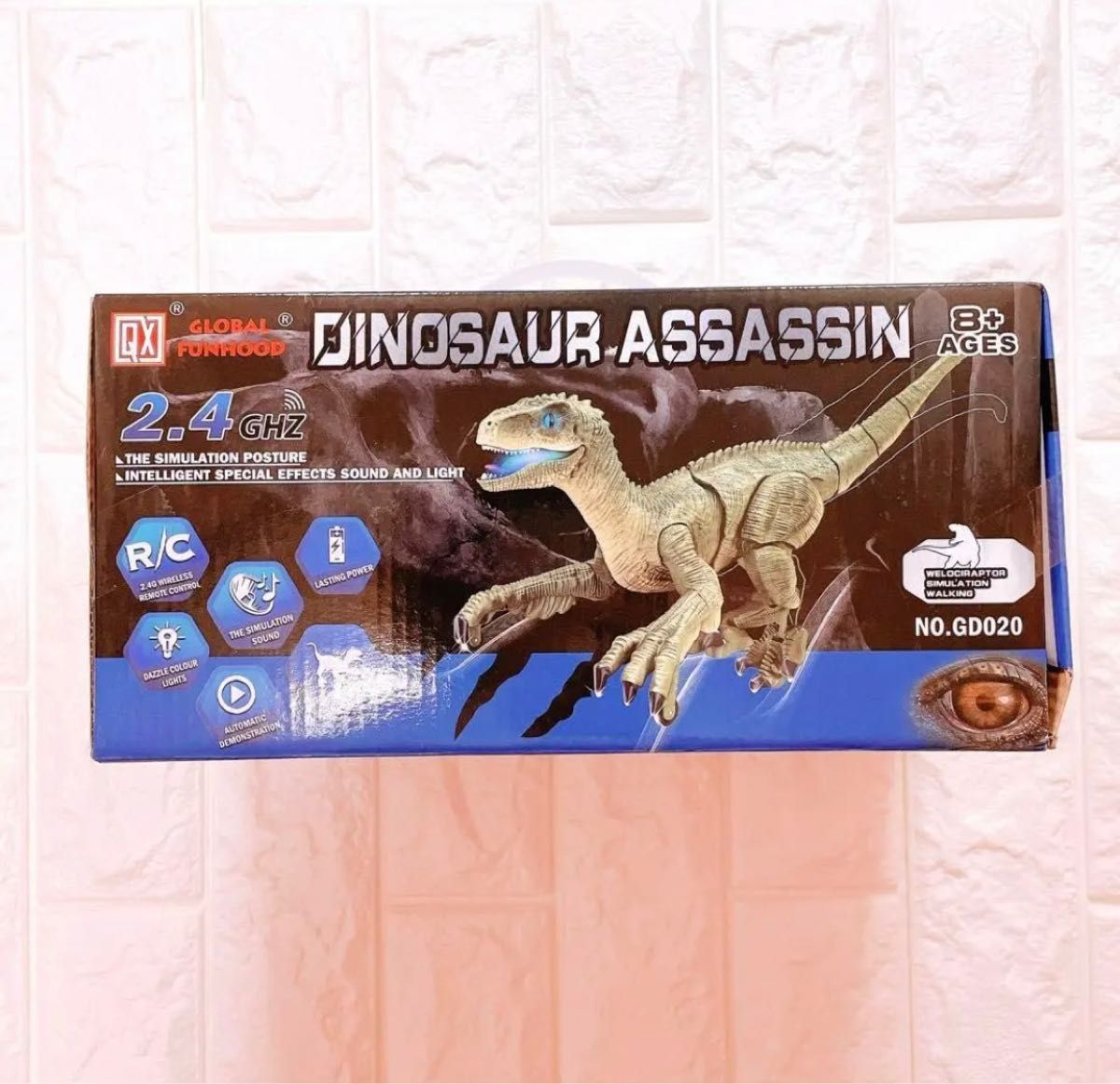 恐竜おもちゃ 玩具 電動リモコン  ラジコン ティラノサウルス  動く恐竜 怪獣 本物みたい大人も子供も夢中に