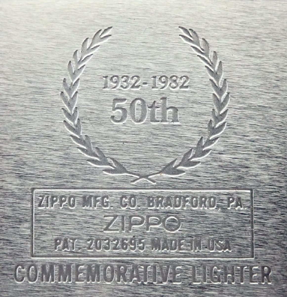 ◎1999年製Zippo ジッポ1932-1982 50th 50周年記念復刻限定記念モデル