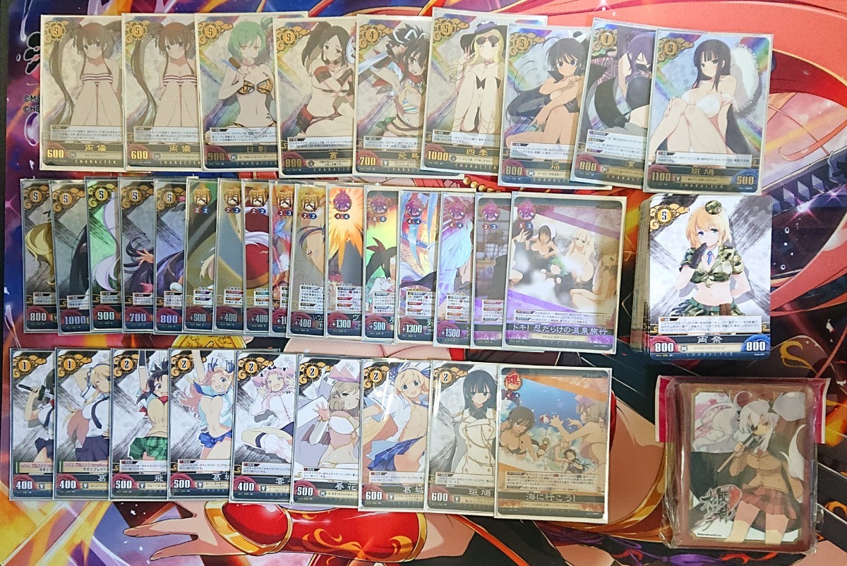 閃乱カグラ TCG アンリミテッドヴァーサス SR9枚 R16枚 PR9枚 N88種類
