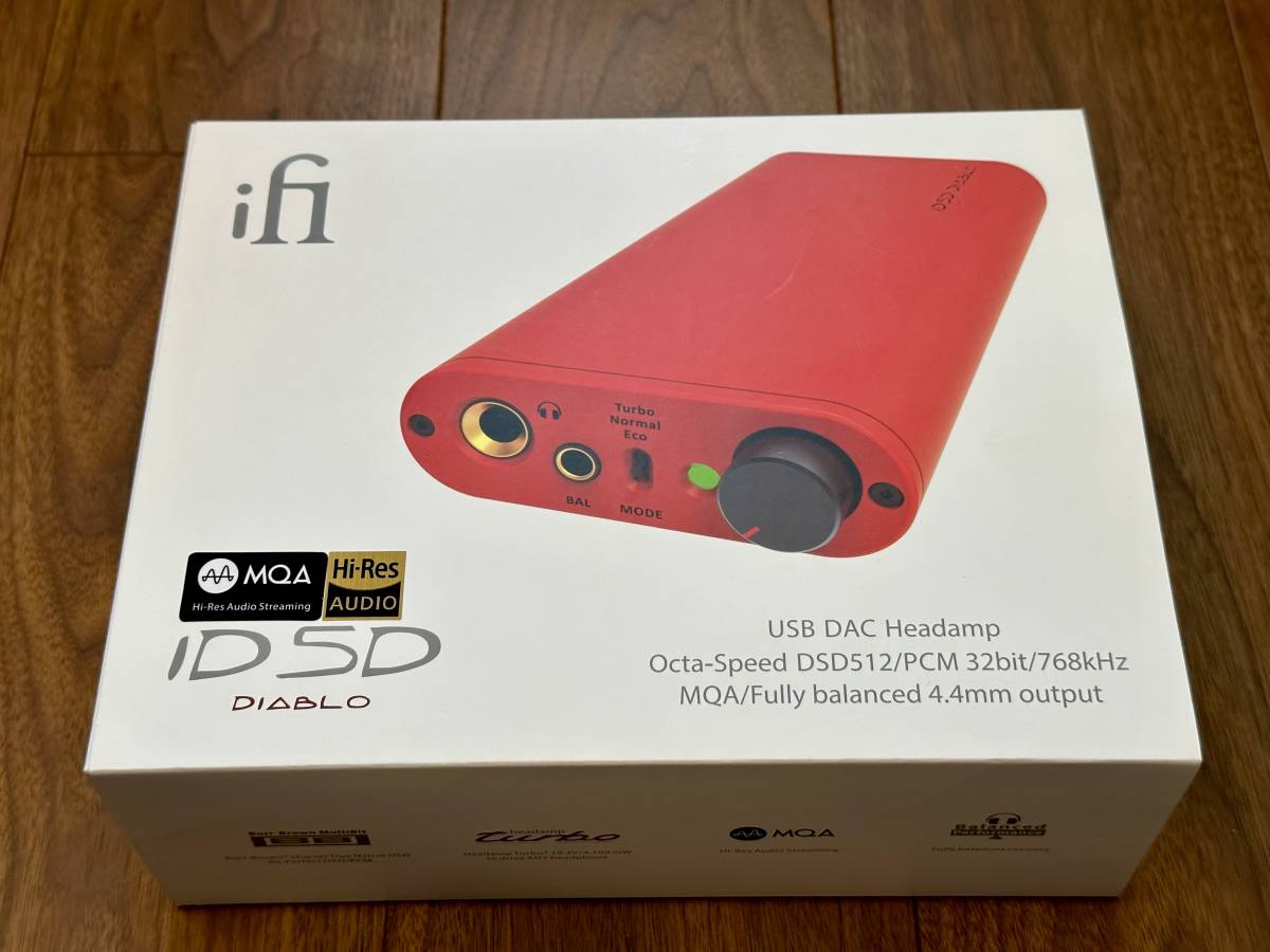 iFi audio micro iDSD Diablo ヘッドフォンアンプ