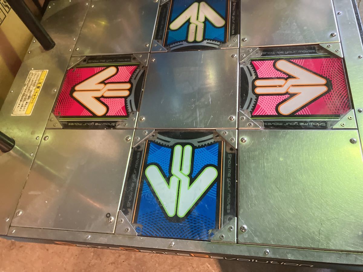 ②KONAMI DDR X筐体 フットパネル アーケード ゲーム 筐体パーツ ②KONAMI DDR X筐体 フットパネル アーケード ゲーム 筐体パーツ