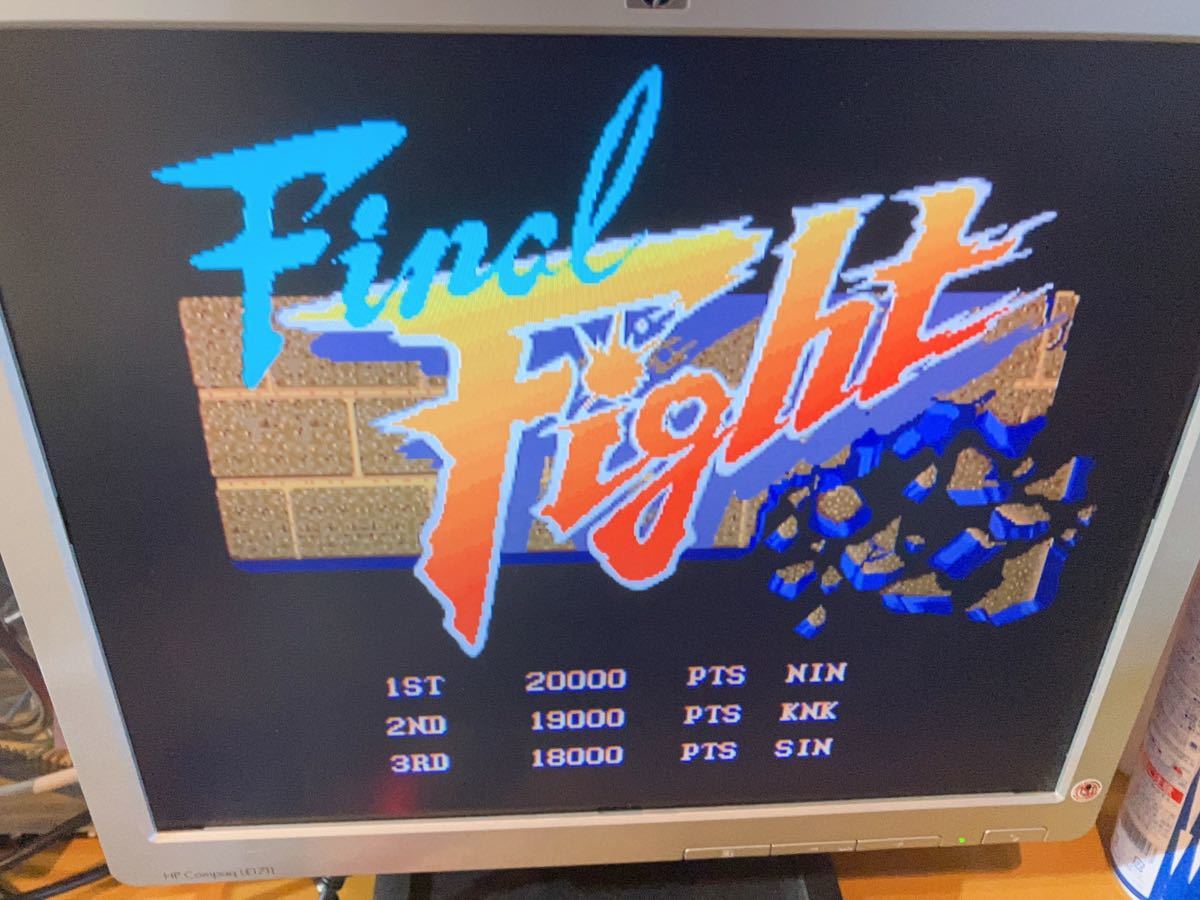 CAPCOM Final Fight ファイナルファイト アーケード ゲーム 基板