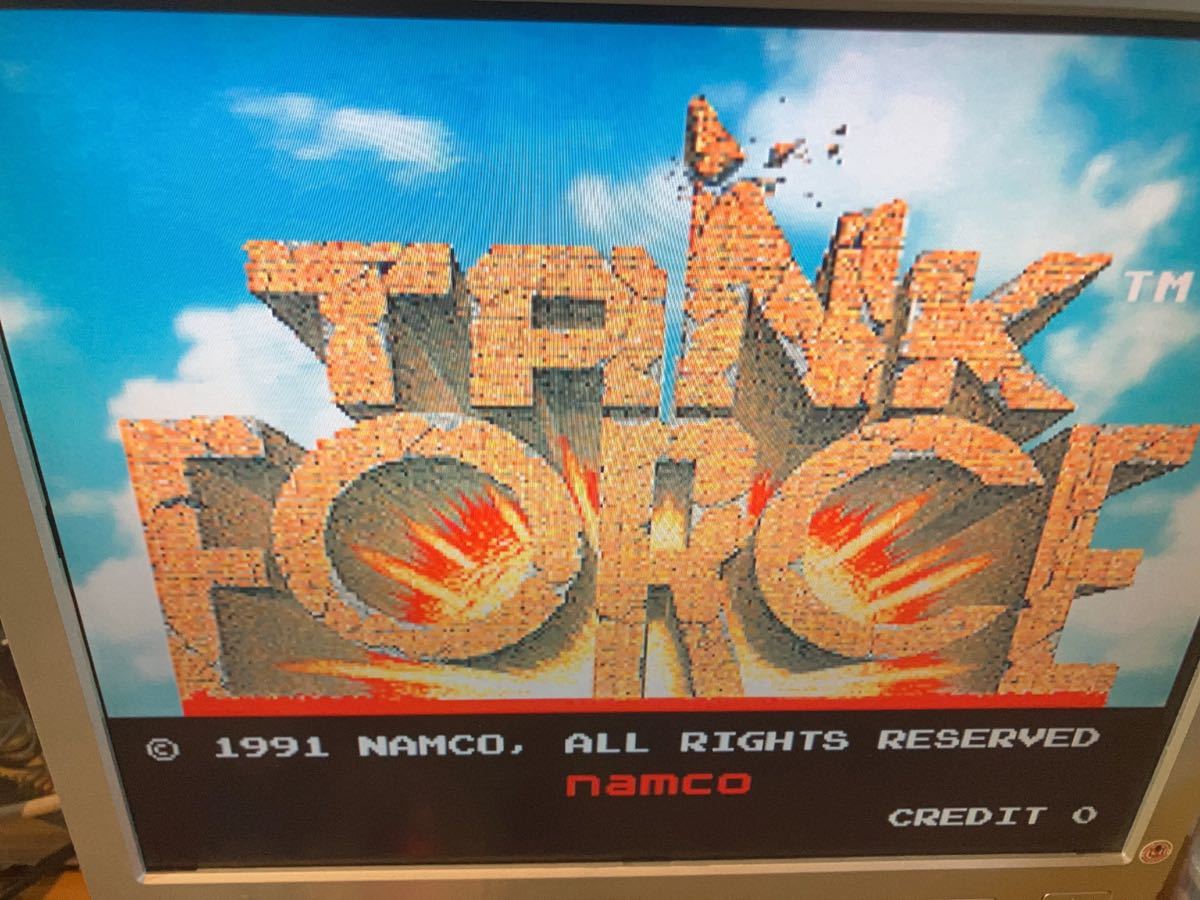 アーケード基板 ナムコ タンクフォース インスト.説明書等すべて アーケード基板 ナムコ タンクフォース インスト.説明書等すべて