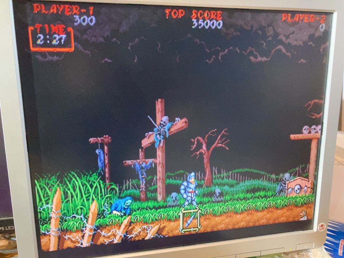 CAPCOM 大魔界村 アーケード ゲーム 基板 カプコン CAPCOM 大魔界村 アーケード ゲーム 基板 カプコン