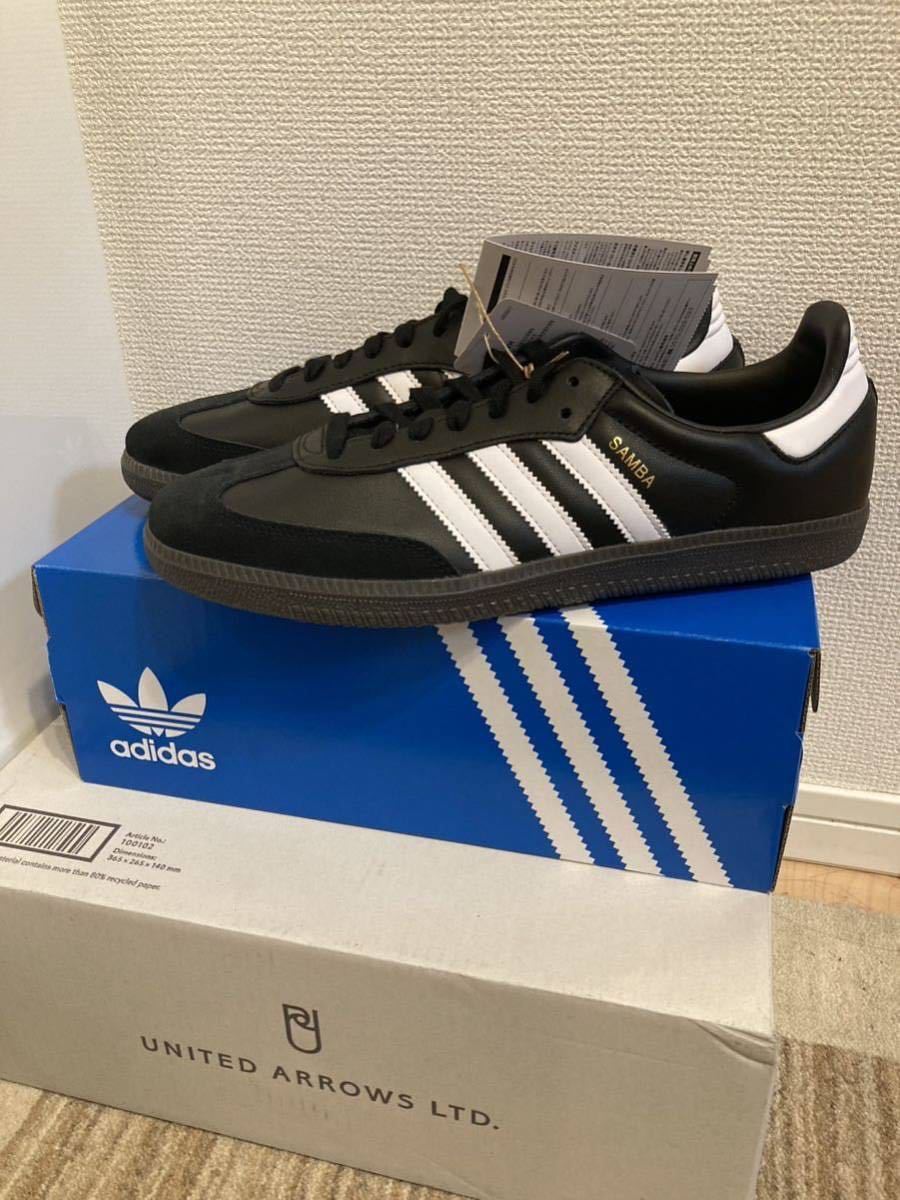 【新品未使用 】【送料無料】Adidas Samba OG アディダス サンバ オリジナル Black 黒 28.0 cm US 10