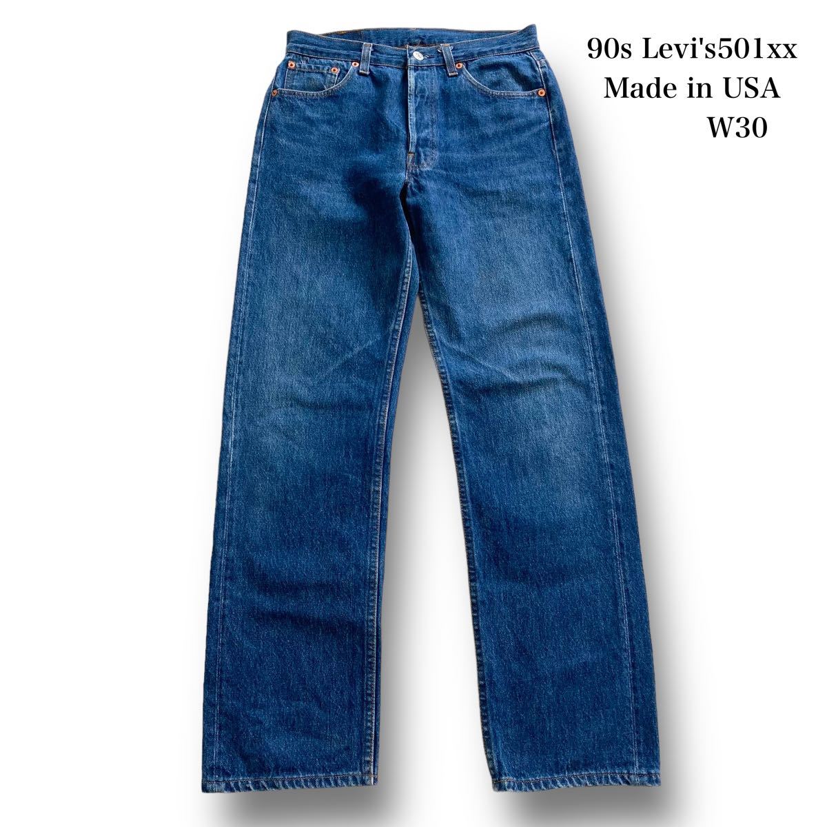 Levi's 501xx デニムパンツ 濃い青 ストレートレッグ - パンツ Levi's 501xx デニムパンツ 濃い青 ストレートレッグ - パンツ