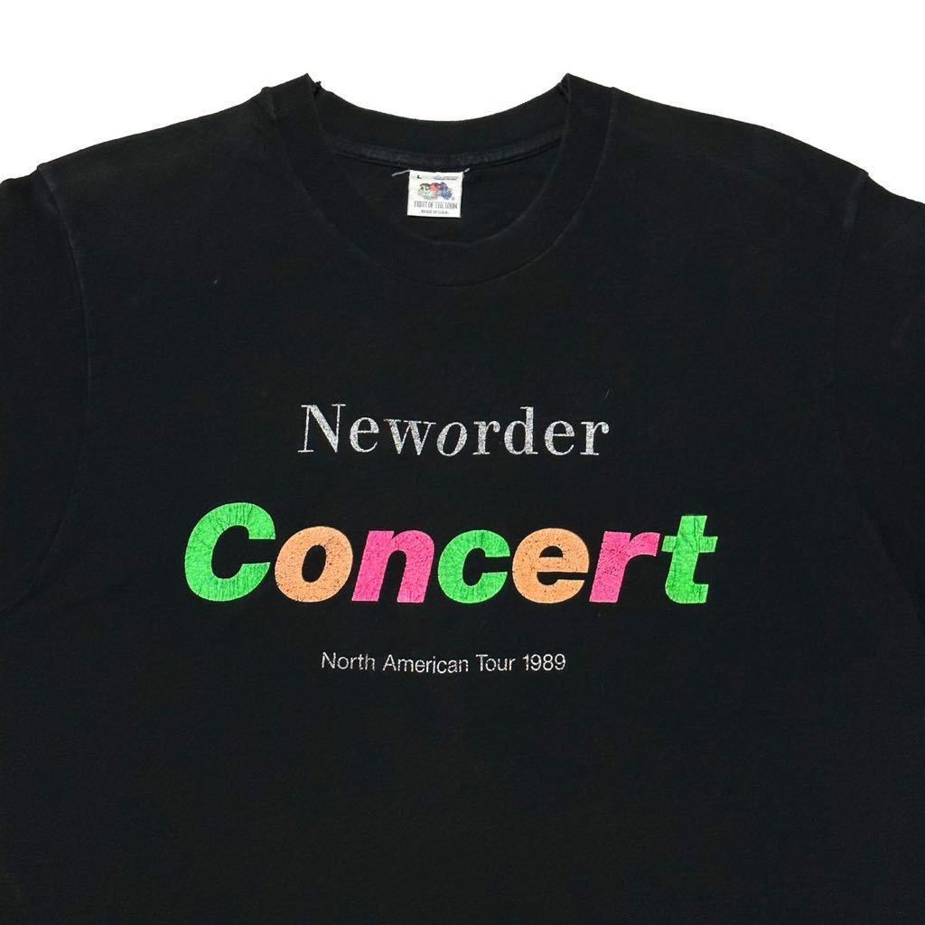80s NEW ORDER ニューオーダー Tシャツ North American tour ピーター