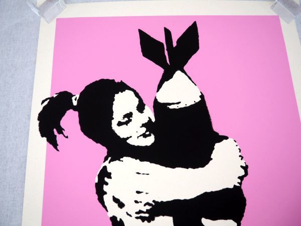 最短・翌日出荷 バンクシー ラグ bomb hugger BANKSY インテリア