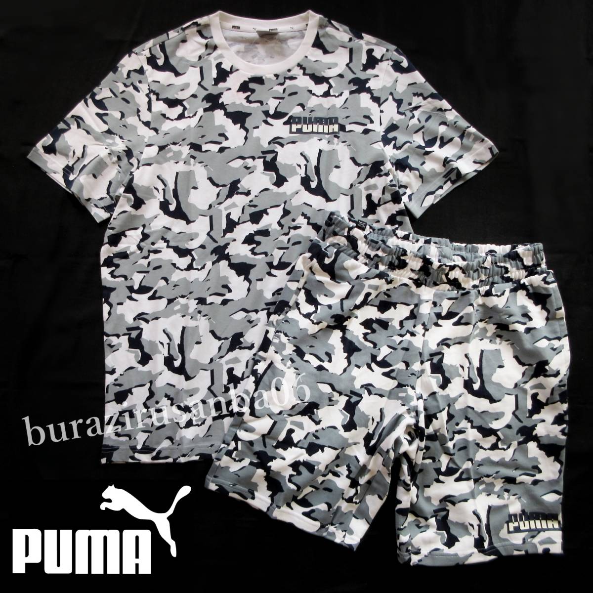 ヤフオク! - 未使用◇PUMA プーマ 迷彩 カモ柄 半袖 Tシャツ ス...