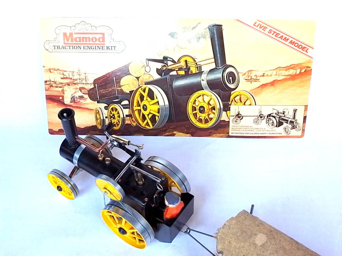  Britain made Mamod steam tractor &rog car 