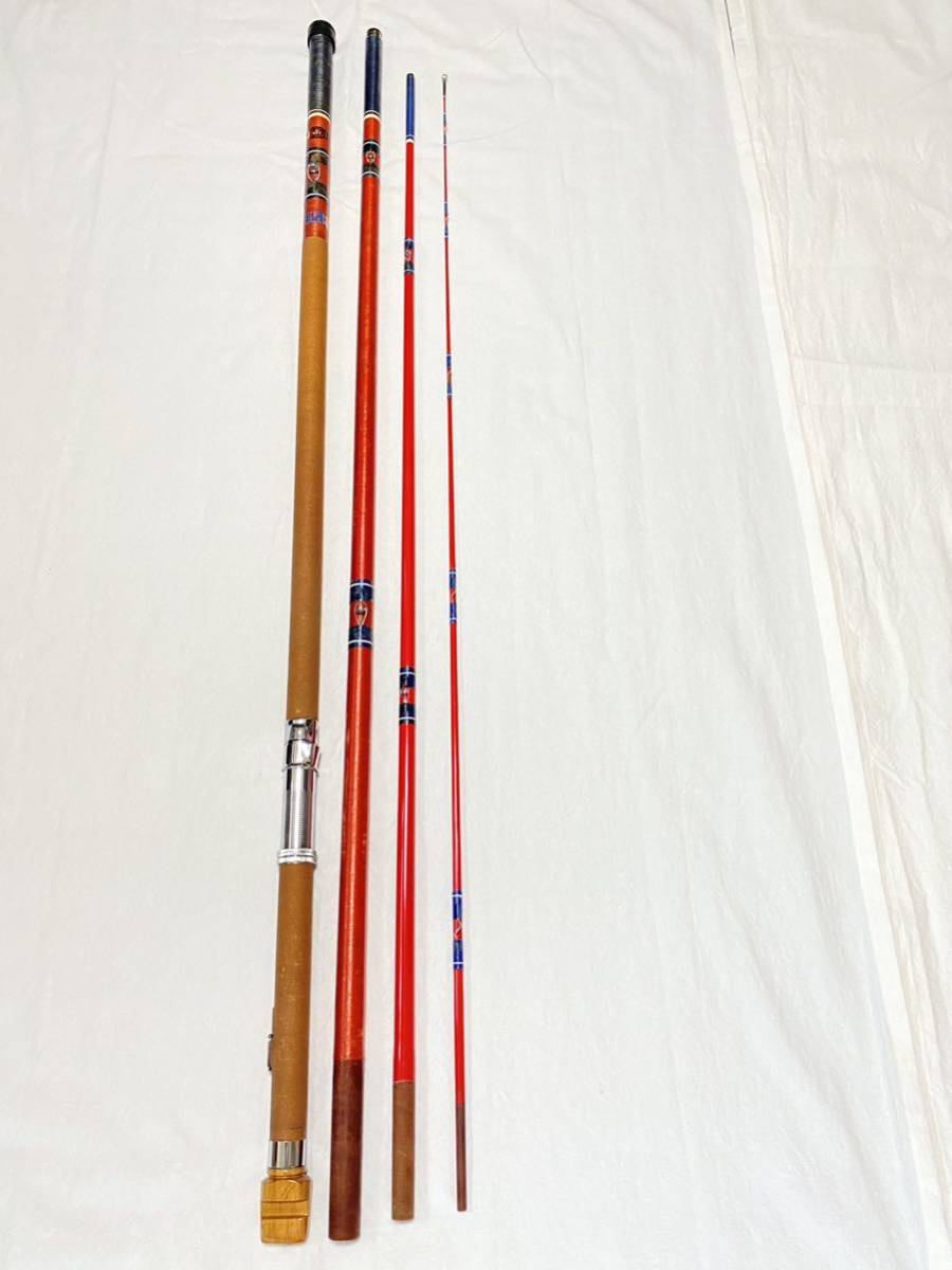 旧シマノ NFT 石鯛竿 NF 17-D Deluxe NF17-D デラックス 5.25m 石突