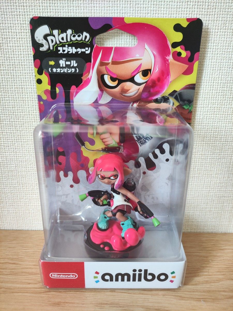 新品未開封】amiibo スプラトゥーン ガール(ネオンピンク) アオリ