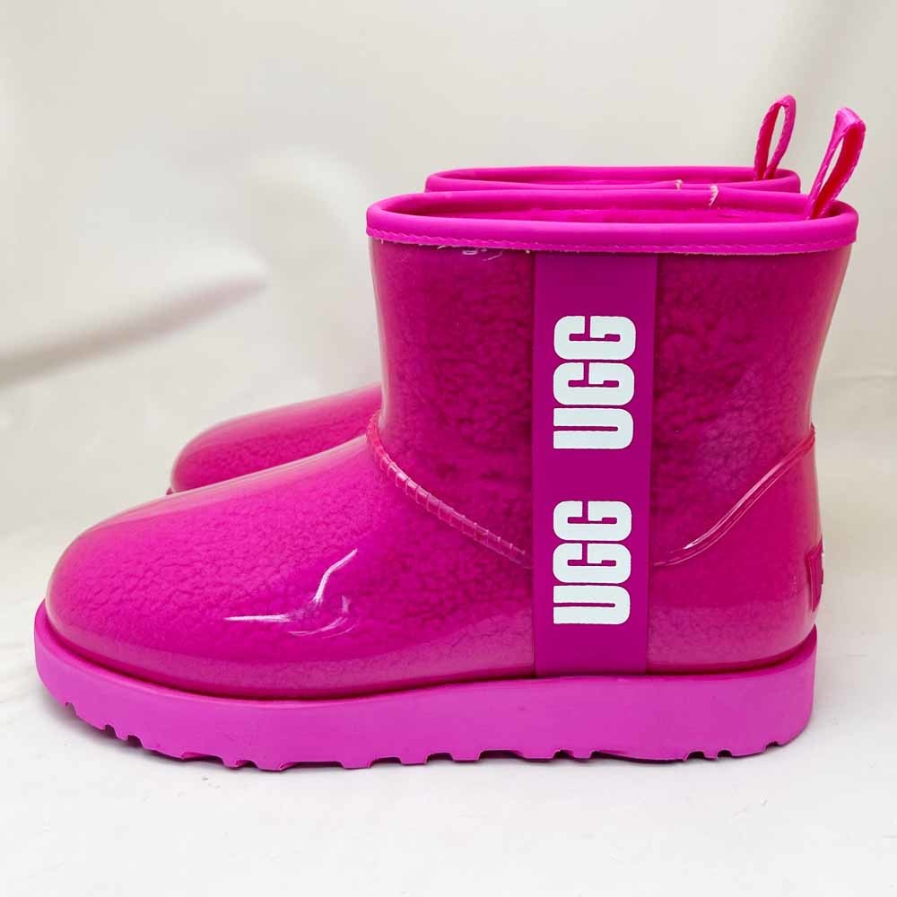 再入荷!】 CLEAR CLASSIC アグ UGG 新品 MINI 25.0cm ピンク US8