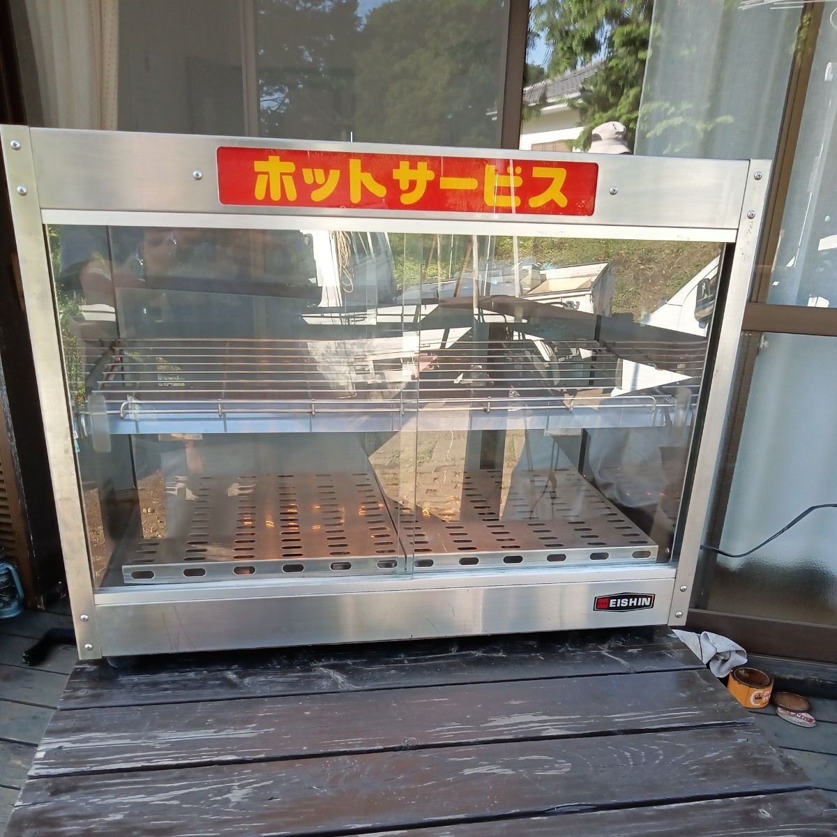 売り切り!!!! ホットサービス 温蔵 ホットショーケース 作動品 EISHIN