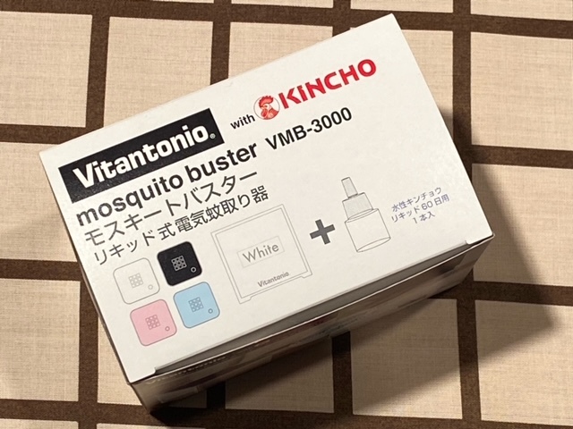 －即決－ 未使用 ■Vitantonio × KINCHO (ビタントニオ)■ リキッド式電気蚊取り器 [モスキートバスター ホワイト] VMB-3000-W_画像2