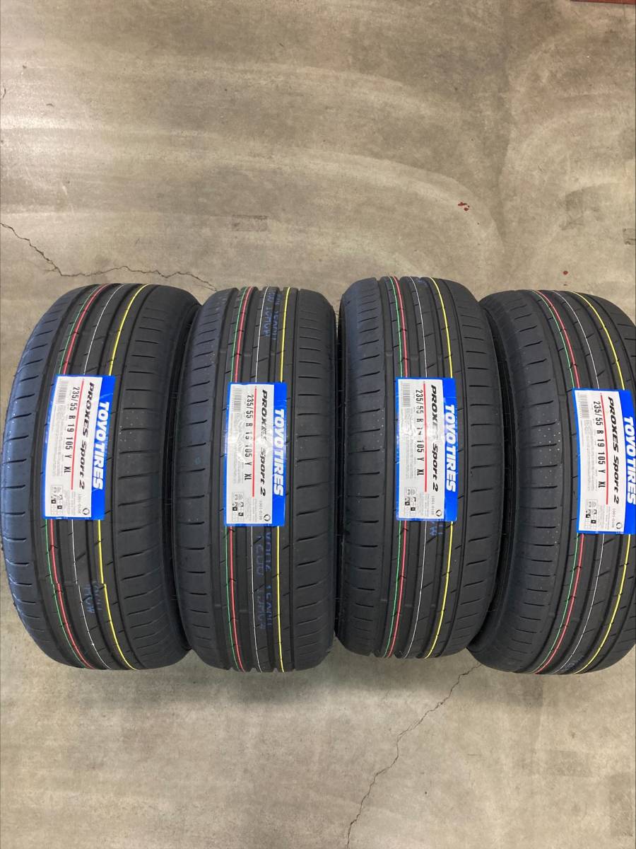 ☆【2023年製】TOYO【235/55R19】トーヨー プロクセス スポーツ2