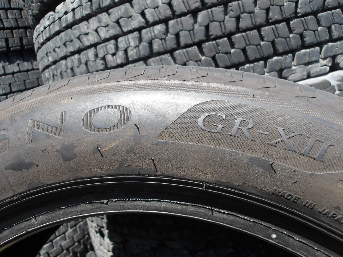 J913 送料無料 175/60R16 夏2本セット サマータイヤ 175/60-16 175-60-16 BRIDGESTONE ECOPIa REGNO GR-XⅡ アクア ラクティス トレジアの画像6