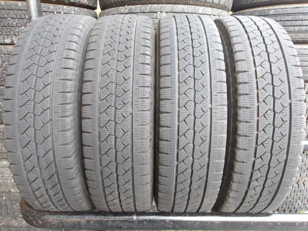 Y96 送料無料 175R13 冬4本セット スタッドレス LT 8PR 175-13 BRIDGESTONE BLIZZAK VL1 バン_画像1