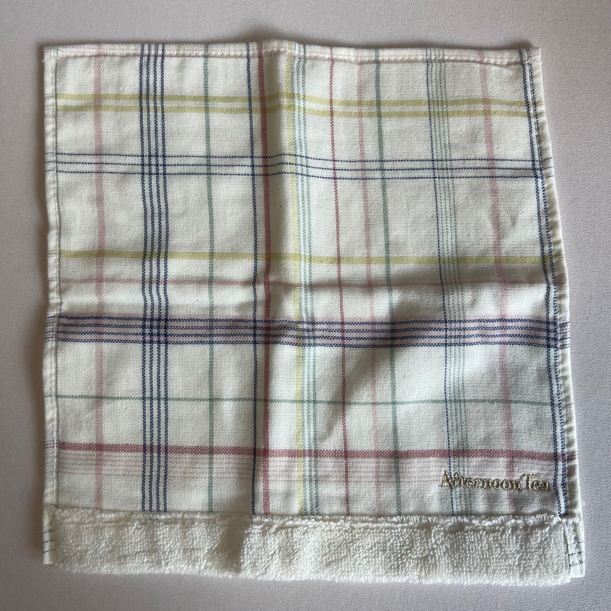 アフタヌーンティー MARY QUANT 新品 タオルハンカチ6枚セット お