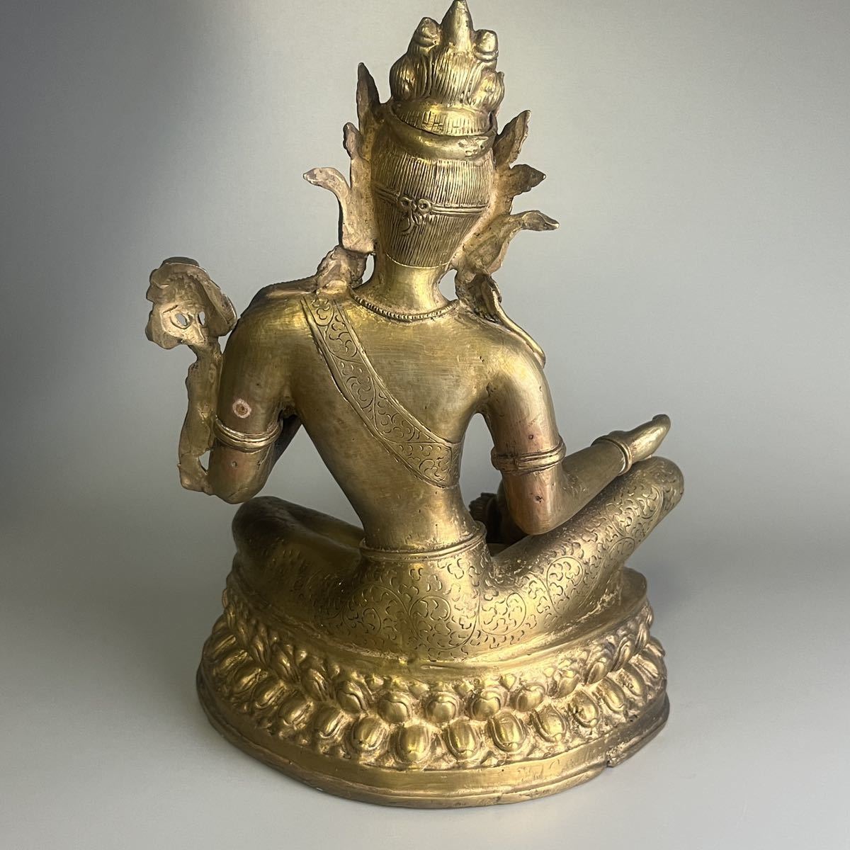ヤフオク! - 仏像 チベット 仏教美術 細密 約3.4kg チベット仏 