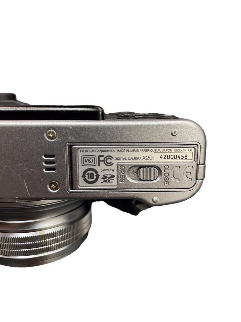 2075 動作確認済◇箱付 FUJIFILM X20 コンパクトデジタルカメラ X20