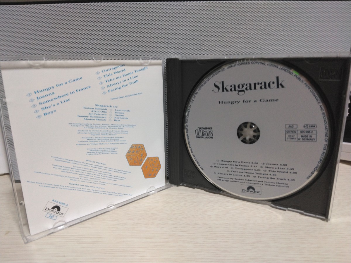 ☆SKAGARACK☆HUNGRY FOR A GAME【必聴盤】スカガラック メロハー傑作 CD_画像2
