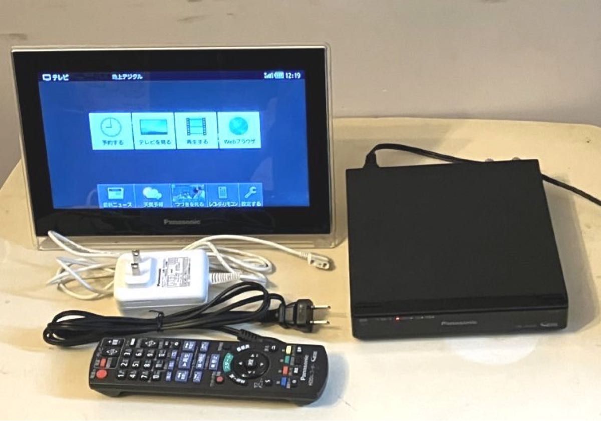 Panasonic プライベート・ビエラ UN-JD10T3 UN-JS130 ほぼフル Panasonic プライベート・ビエラ UN-JD10T3 UN-JS130 ほぼフル