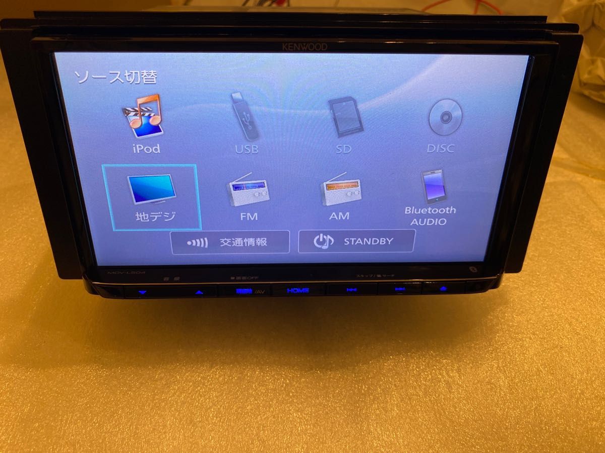 KENWOOD 彩速ナビ MDV-L504 メモリーナビ 地デジ Bluetooth DVD KENWOOD 彩速ナビ MDV-L504 メモリーナビ 地デジ Bluetooth DVD