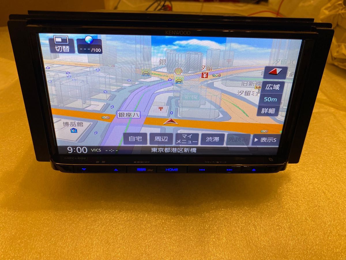 KENWOOD 彩速ナビ MDV-L504 メモリーナビ 地デジ Bluetooth DVD KENWOOD 彩速ナビ MDV-L504 メモリーナビ 地デジ Bluetooth DVD