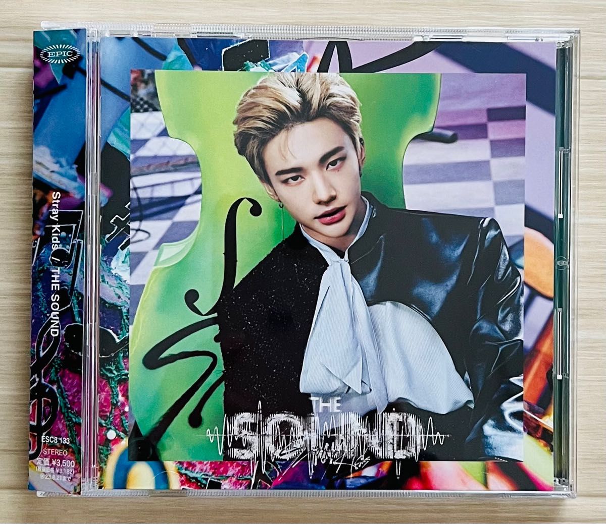straykids THE SOUND FC盤 ヒョンジン ソロジャケット CDのみ straykids THE SOUND FC盤 ヒョンジン ソロジャケット CDのみ