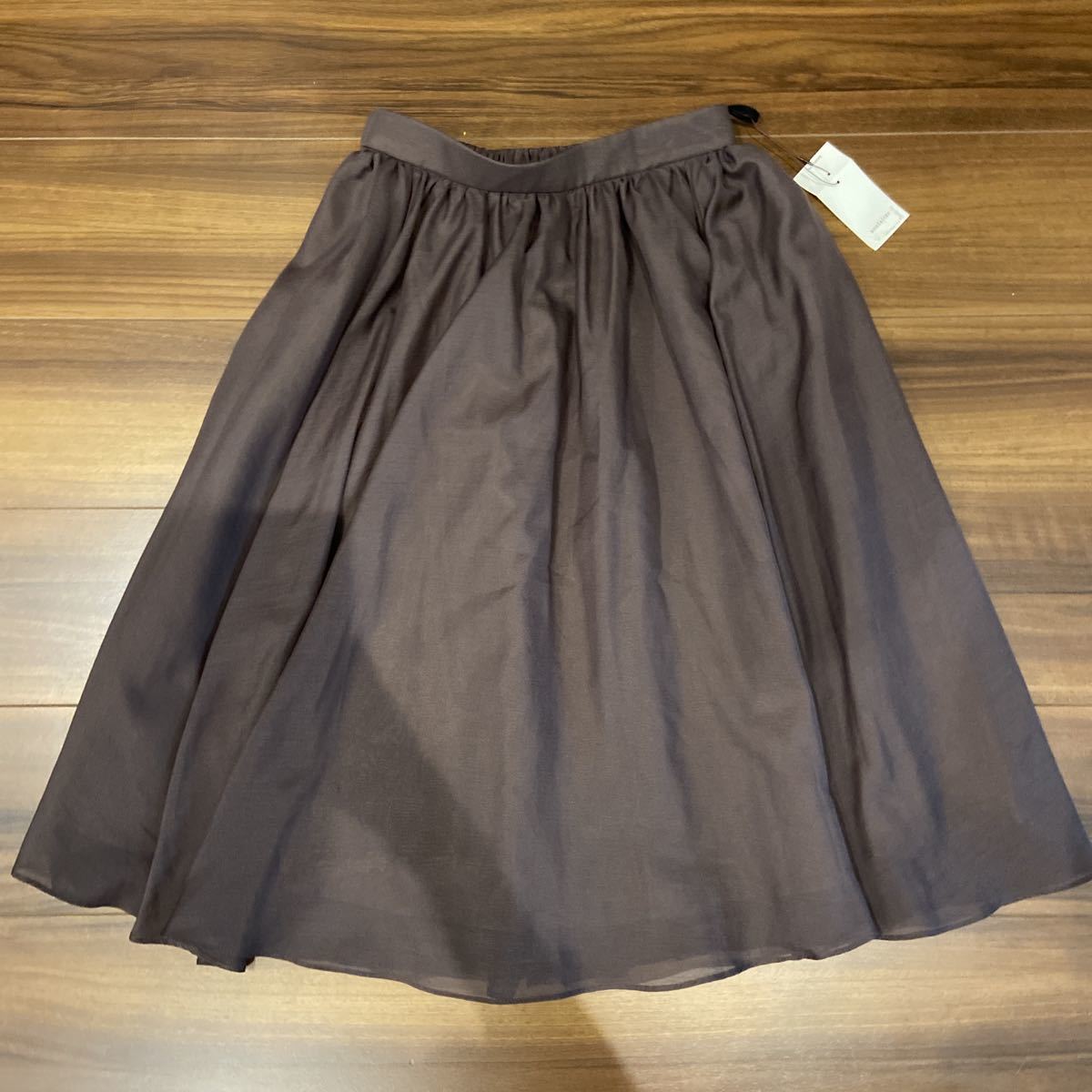  Anatelier skirt light brown group 36 S ( new goods )