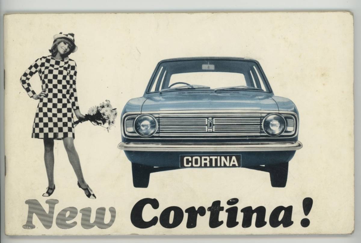 貴重【1966年 英国 フォード コルチナ コーティナ Ford CORTINA 取扱説明書 オーナーズハンドブック 英語版 FORD OF BRITAIN 取説_画像1