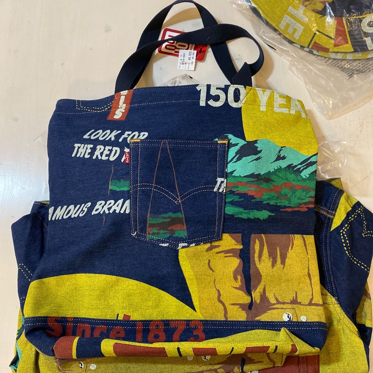 Levi's リーバイス バナープリント 150周年 4点セット Levi's リーバイス バナープリント 150周年 4点セット