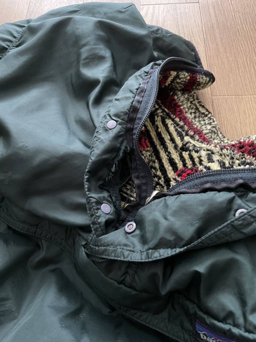 patagonia パタゴニア ブルズアイ USA製 グリセード 総柄 フリース