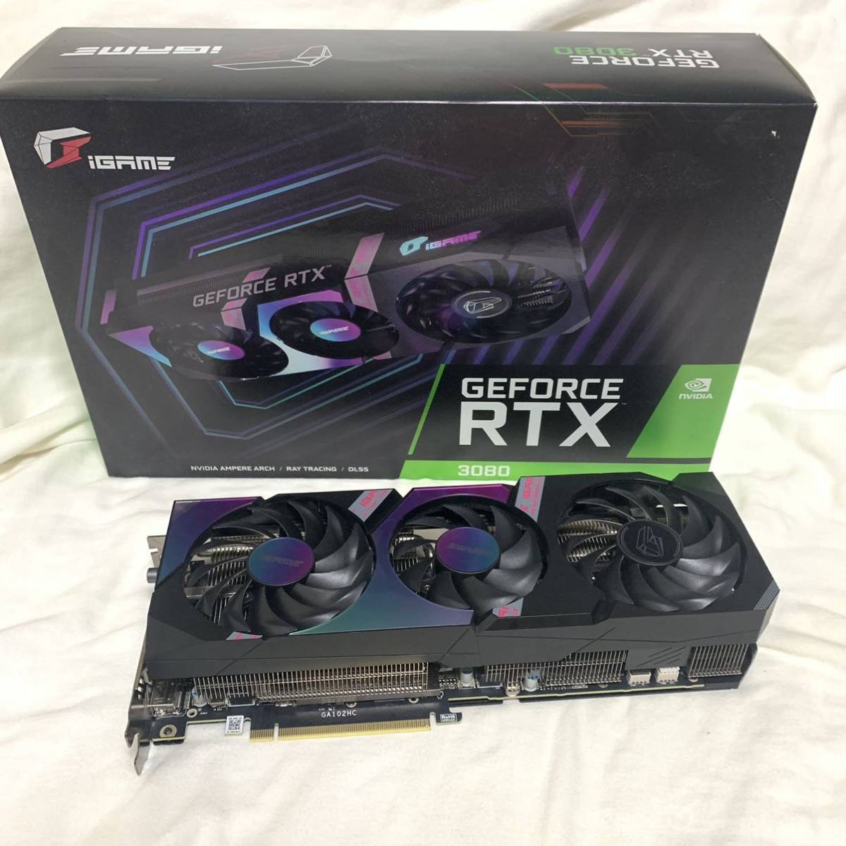 ジャンク】COLORFUL IGAME GEFORCE RTX 3080-