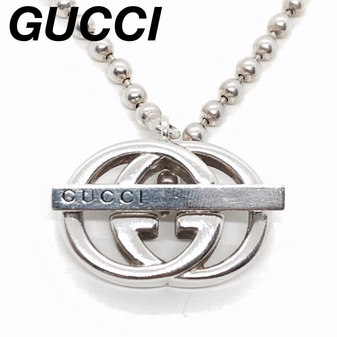 GUCCI ボールチェーン ダブルgg ネックレス #050486 | alfasaac.com