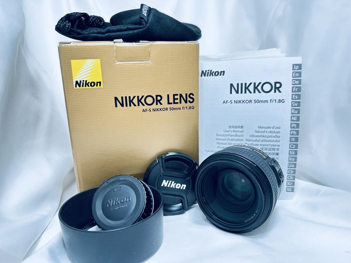 公式の ◇極上美品◇ ニコン #0141 #029 F1.8G 50mm NIKKOR AF-S NIKON